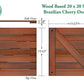 Jatoba Advantage Deck Tiles® 20 x 20 - Smooth