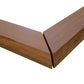 24 x 24 Deck Tile Edge Trim - Outside Corner Set