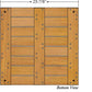 24x24 Garapa Advantage Deck Tile® Kit