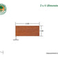 2 x 4 Golden Mahogany™ (Yellow Balau) Wood