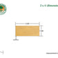 2 x 4 Garapa Wood