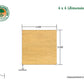 4 x 4 Garapa Wood