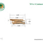 5/4 x 4 Tigerwood Rainscreen Siding