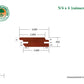 5/4 x 4 Brazilian Redwood (Massaranduba) Rainscreen Siding