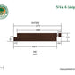 5/4x6 Ipe Shiplap Siding Surface Kit