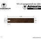 Advantage Thermally Modified Ash, 5/4x6 One-Sided Pre-Grooved
