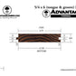Advantage Thermally Modified Pine, 5/4x6 T&G