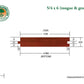 5/4 x 6 Brazilian Redwood (Massaranduba) Wood T&G Decking