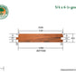 5/4 x 6 Tigerwood Wood V-Groove