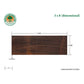 3 x 8 Brazilian Cherry Beam