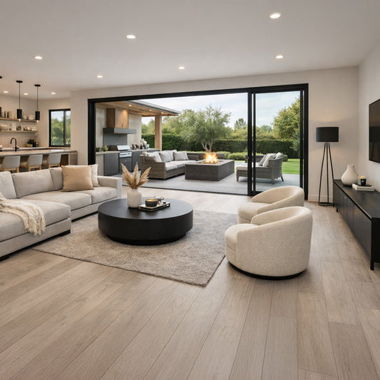 Brazilian Oak (Tauari) Dove Gray Engineered Flooring 0.625″ x 7.75″ Prefinished Matte Wire-Brushed, $9.41/sqft - Ipe Depot