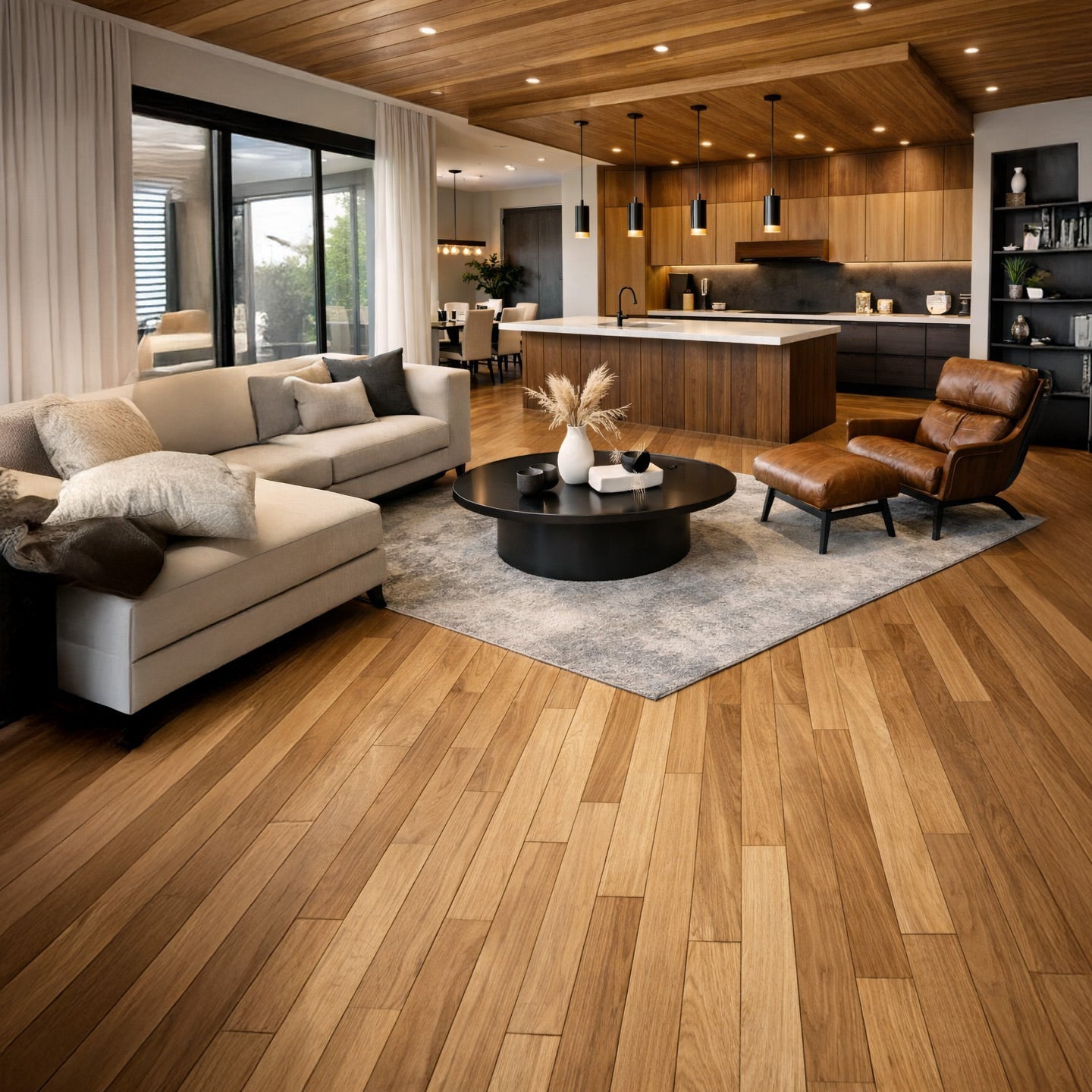 Brazilian Oak (Tauari) Solid Flooring 0.75″ x 3.25″ Prefinished Satin, $5.60/sqft - Ipe Depot
