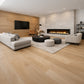 Brazilian Oak (Tauari) South Beach Engineered Flooring 0.625″ x 7.75″ Prefinished Matte Wire-Brushed, $9.41/sqft - Ipe Depot