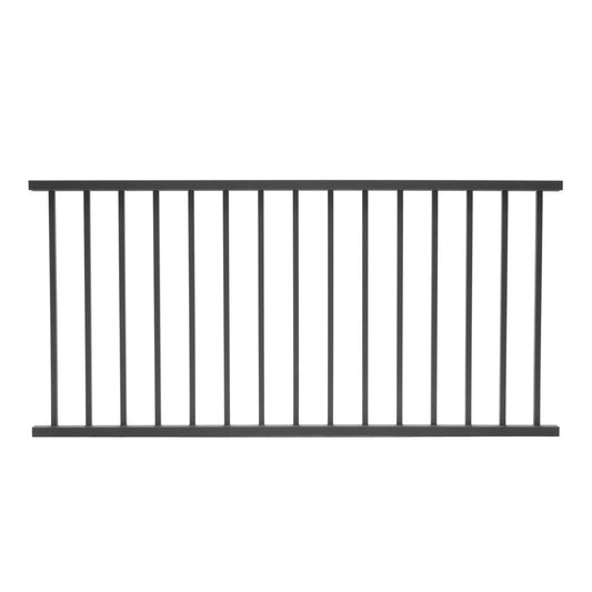 Deckorators® Aluminum Contemporary High Welded Rectangular Line Rail