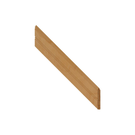 Hard Maple Double Bead Wall Treatment Molding