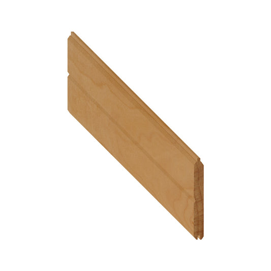 Hard Maple Center V Joint Wall Treatment Molding