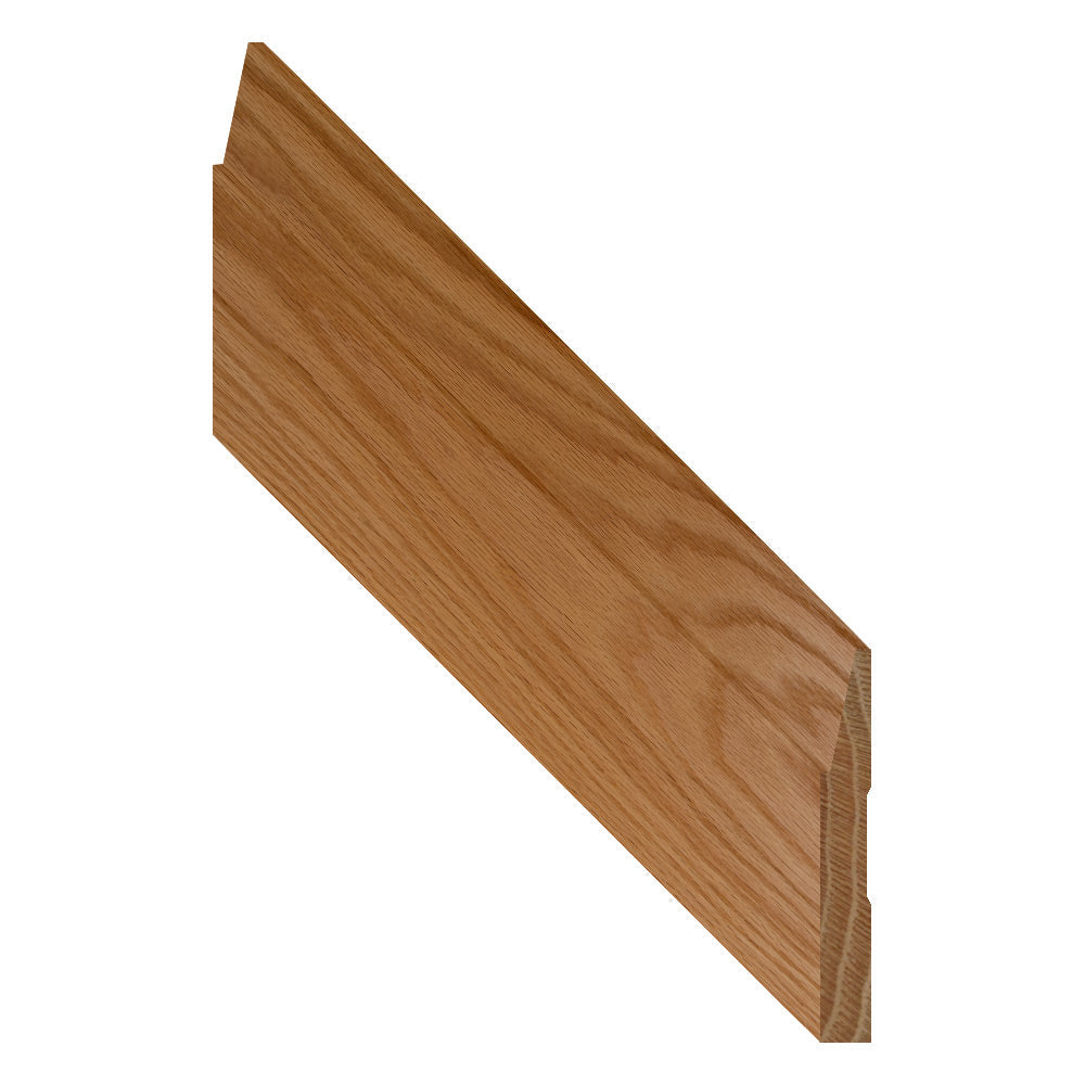 Red Oak Contemporary Base Molding