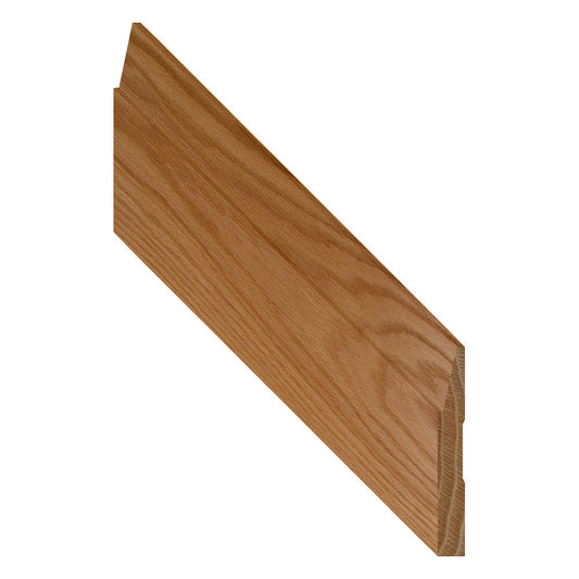 Red Oak Contemporary Base Molding