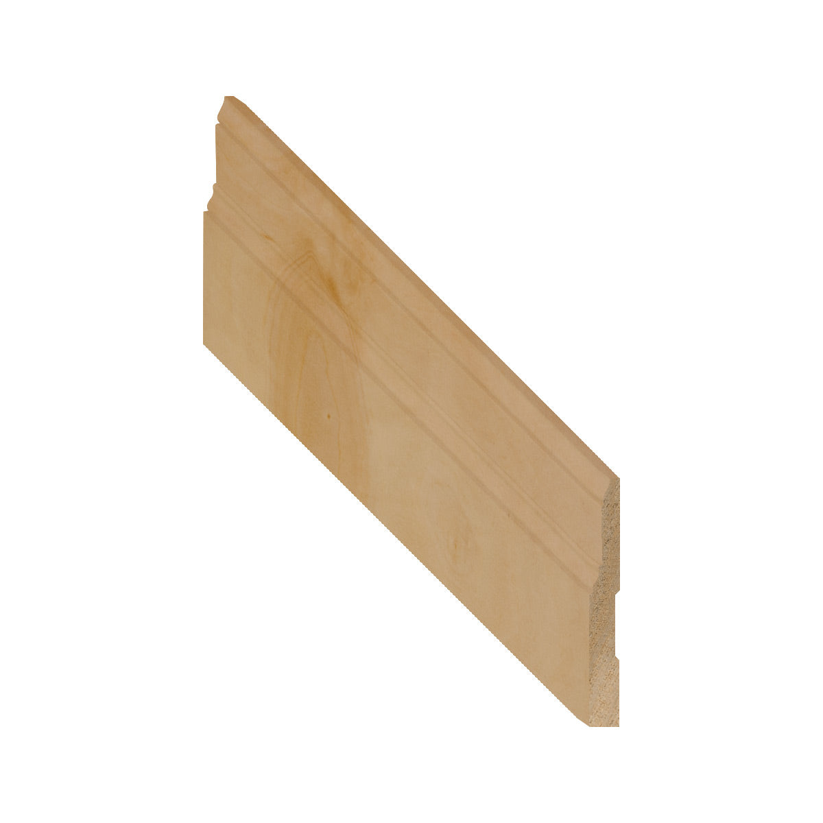 Poplar 2-Step Base Molding