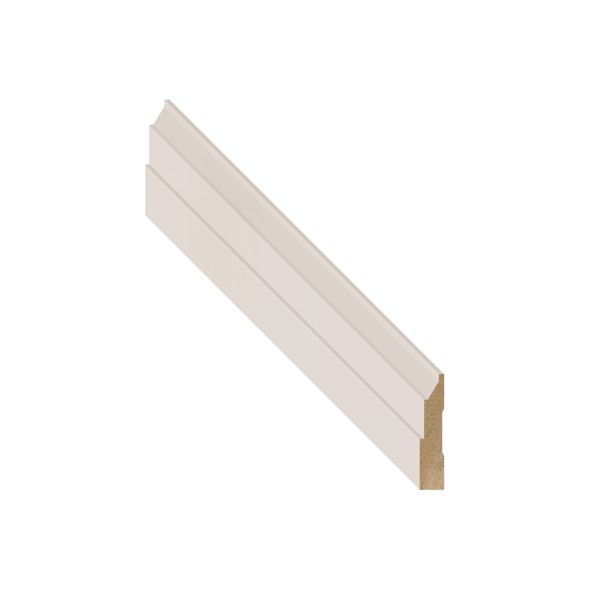 Poplar Primed Contemporary Case Molding