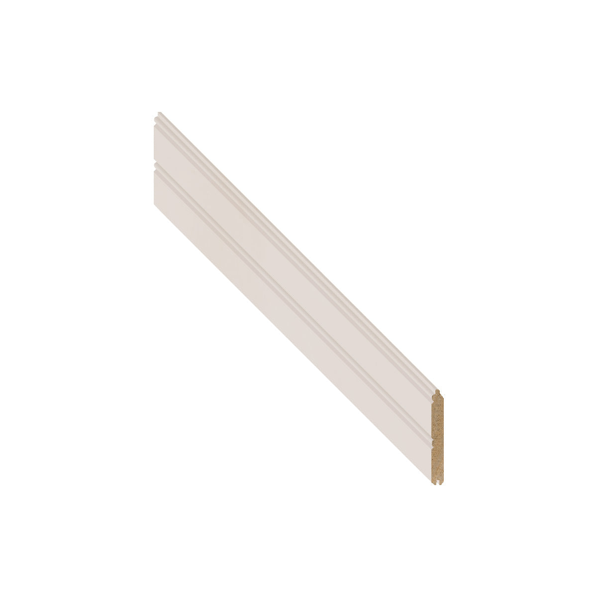 Poplar Prime Double Bead Wall Treatment Molding