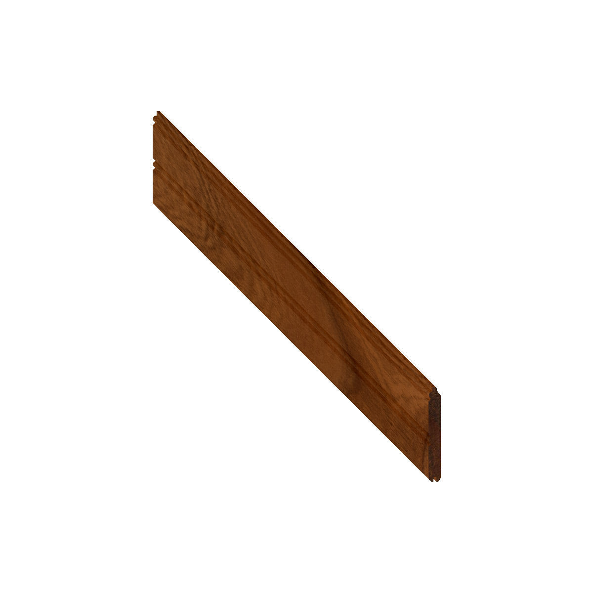 Walnut Double Bead Wall Treatment Molding