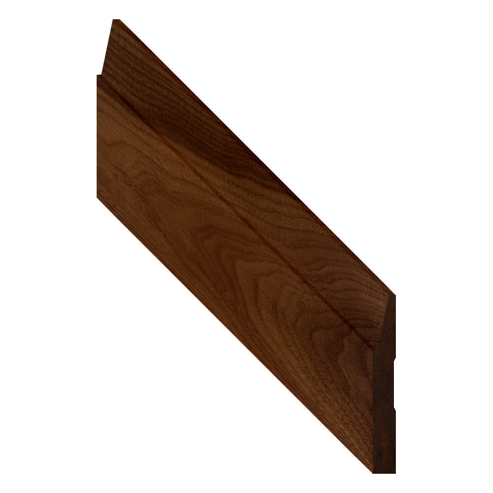 Walnut Contemporary Base Molding