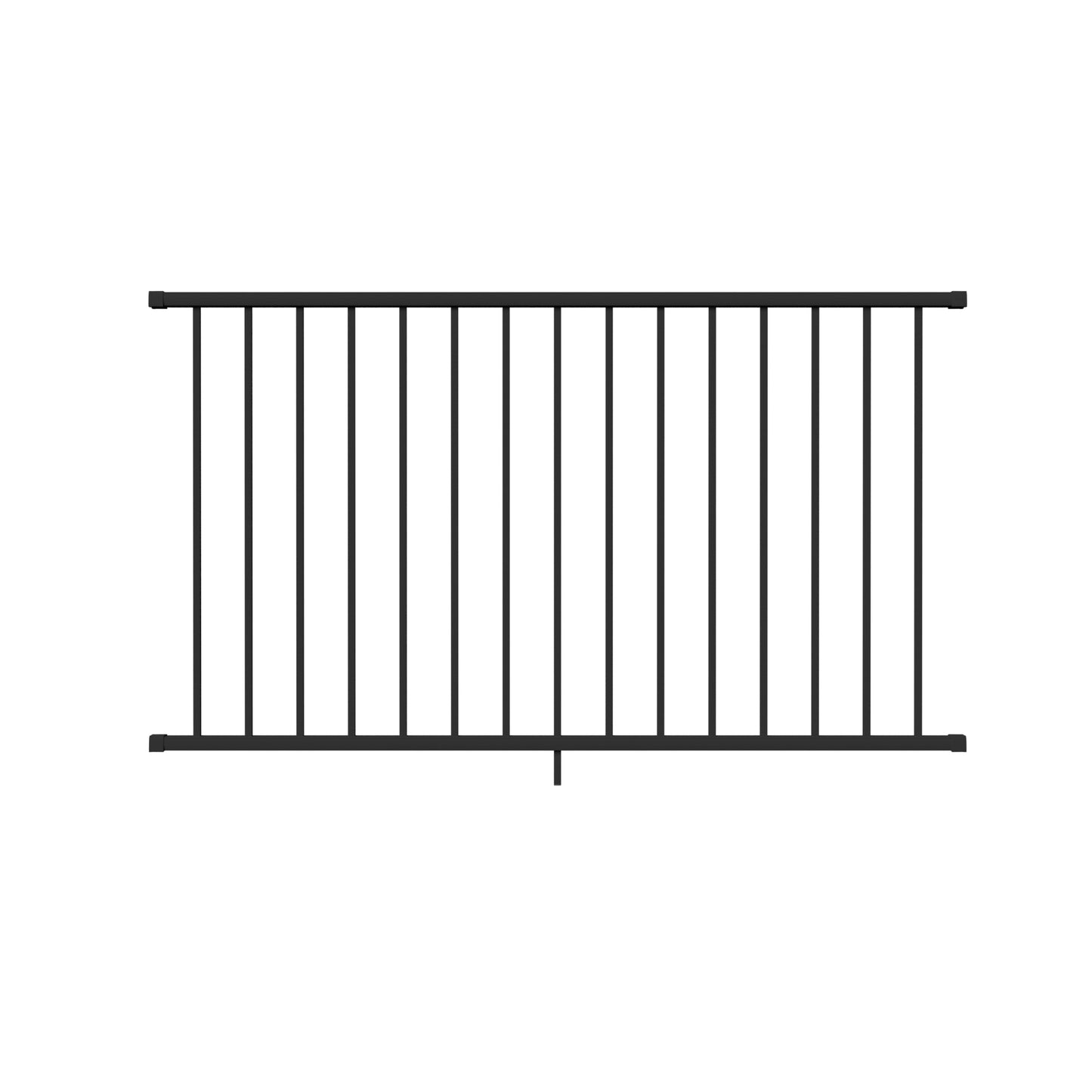 Deckorators® Aluminum Rapid Rail Kit with Square Balusters