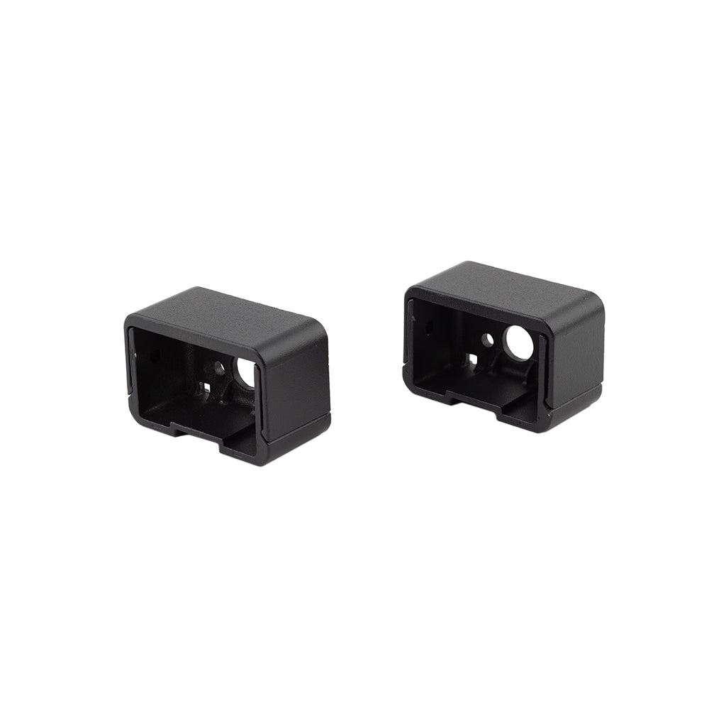 Deckorators® Aluminum Contemporary Cable Railing Rectangular In-Line Top Rail Brackets