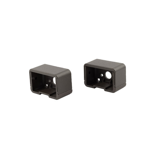 Deckorators® Aluminum Contemporary Cable Railing Rectangular In-Line Top Rail Brackets