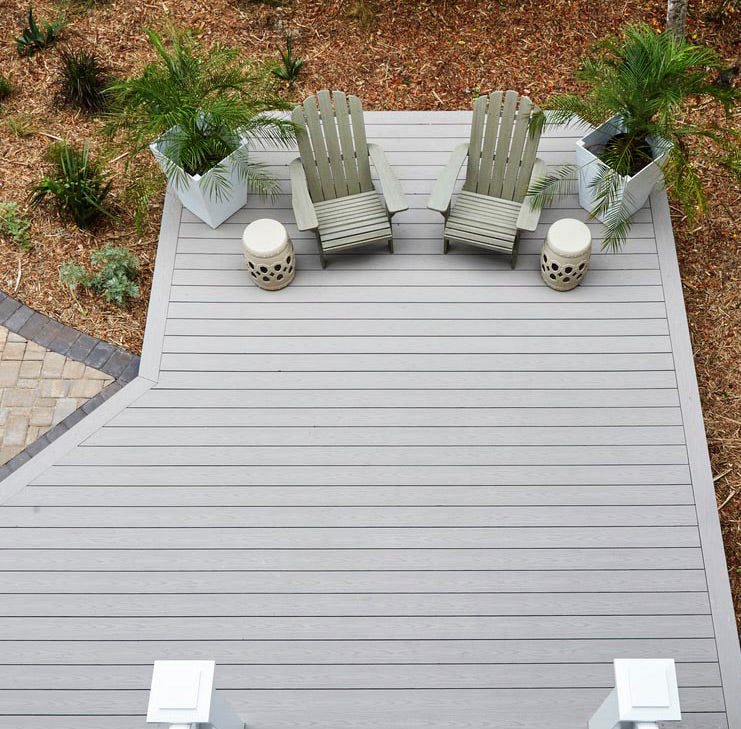 TimberTech® Advanced PVC Decking by AZEK®, Harvest Collection® Slate Gray