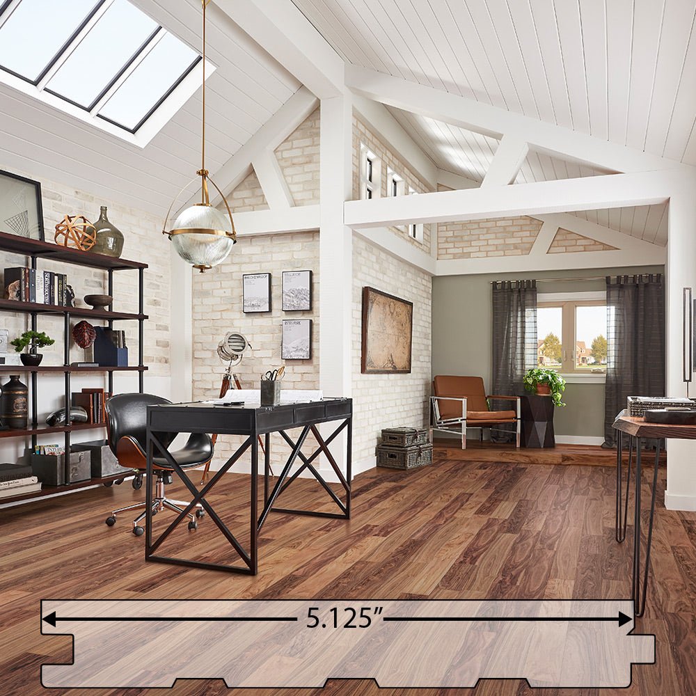 Curupay (Patagonian Rosewood) Engineered Flooring 0.5″ x 5.125″ Prefinished Satin, $4.99/sqft - Ipe Depot