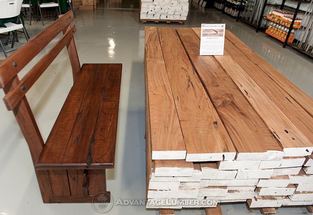 S4S 2x8 Pecky Bolivian Walnut Board - Ipe Depot