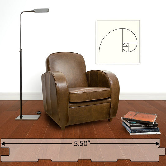 Santos Mahogany (Cabreuva) Solid Flooring 0.75″ x 5.5″ Prefinished Satin, $14.56/sqft - Ipe Depot