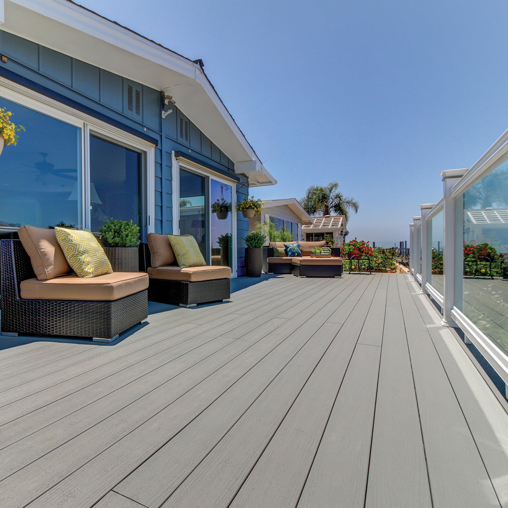 TimberTech® Composite Decking by AZEK®, Terrain Collection® Stone Ash