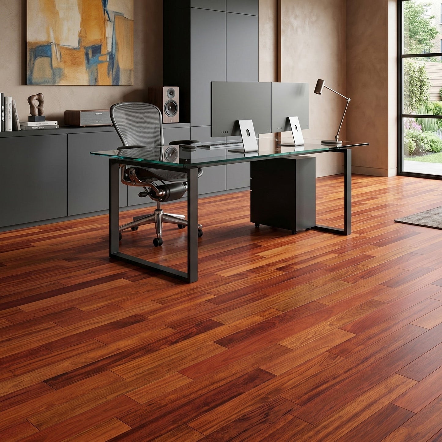 Brazilian Cherry (Jatoba) Engineered Flooring 0.5″ x 3.25″ Prefinished Satin, $6.69/sqft - Ipe Depot