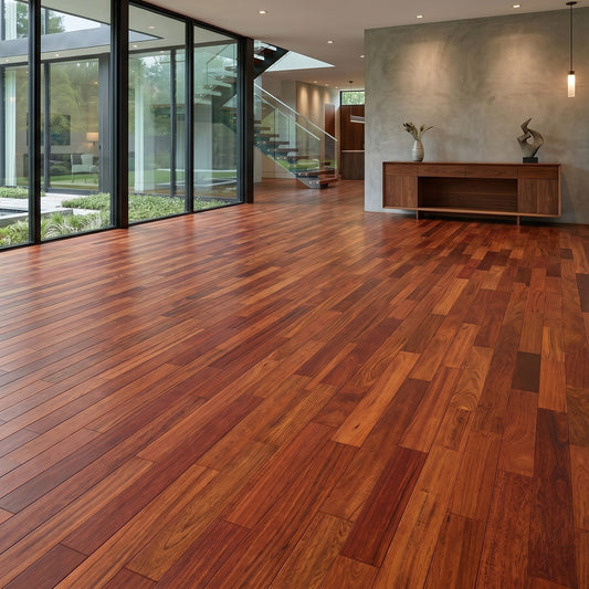 Brazilian Cherry (Jatoba) Solid Flooring 0.75″ x 2.25″ Unfinished, $4.27/sqft - Ipe Depot