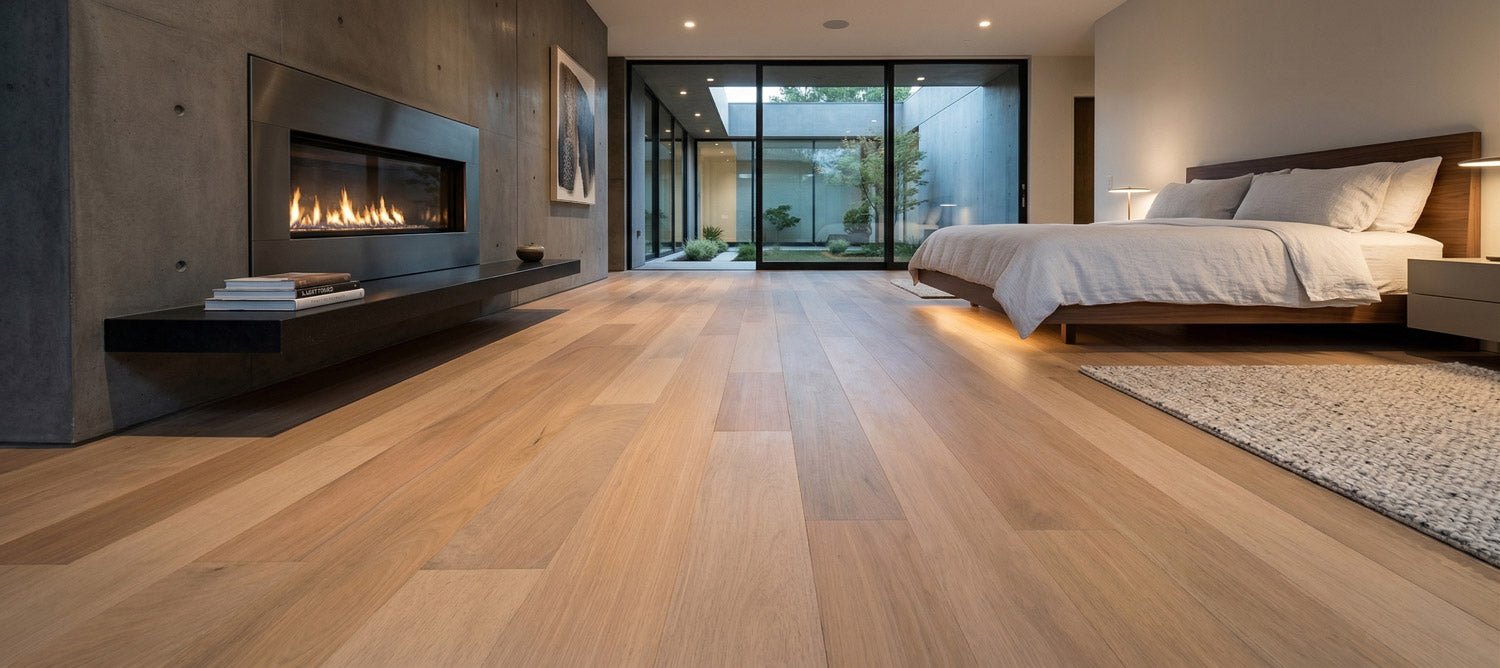 Brazilian Oak (Tauari) Mist Engineered Flooring 0.5625″ x 7″ Prefinished, Matte, $5.97/sqft - Ipe Depot