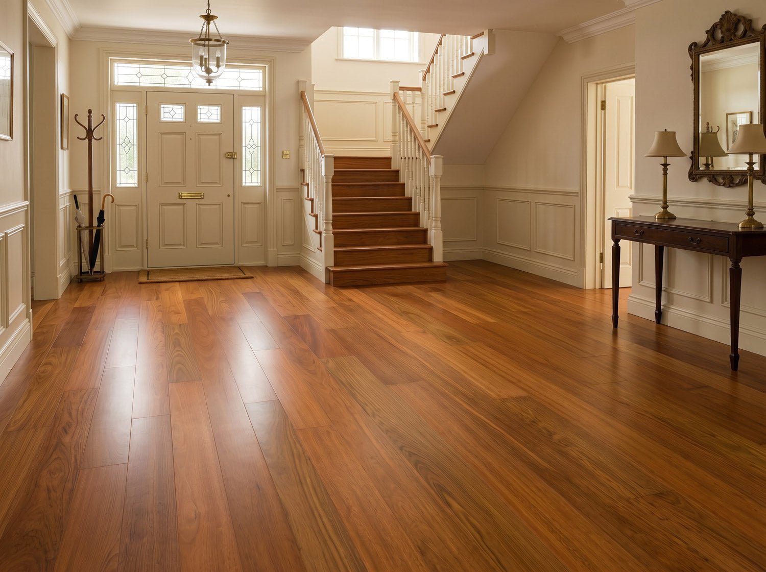 Brazilian Cherry (Jatoba) Solid Flooring 0.75″ x 4″ Unfinished, $5.20/sqft - Ipe Depot