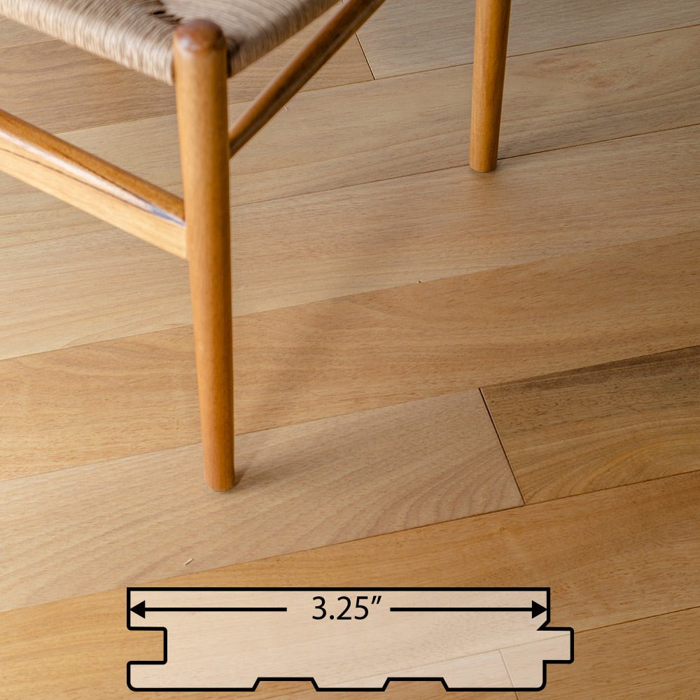 Brazilian Oak (Tauari) Solid Flooring 0.75″ x 3.25″ Prefinished Matte, $5.37/sqft - Ipe Depot