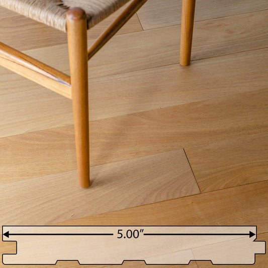 Brazilian Oak (Tauari) Engineered Flooring 0.5625″ x 5″ Prefinished Satin, $5.26/sqft - Ipe Depot