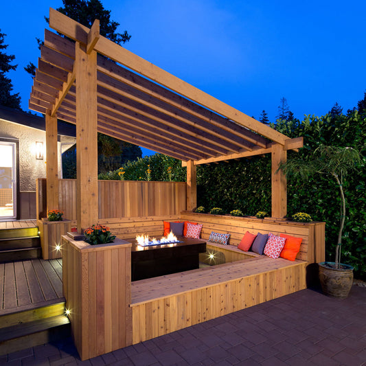 2x10 Western Red Cedar - Select Knotty (STK) Appearance Grade - Rough/KD