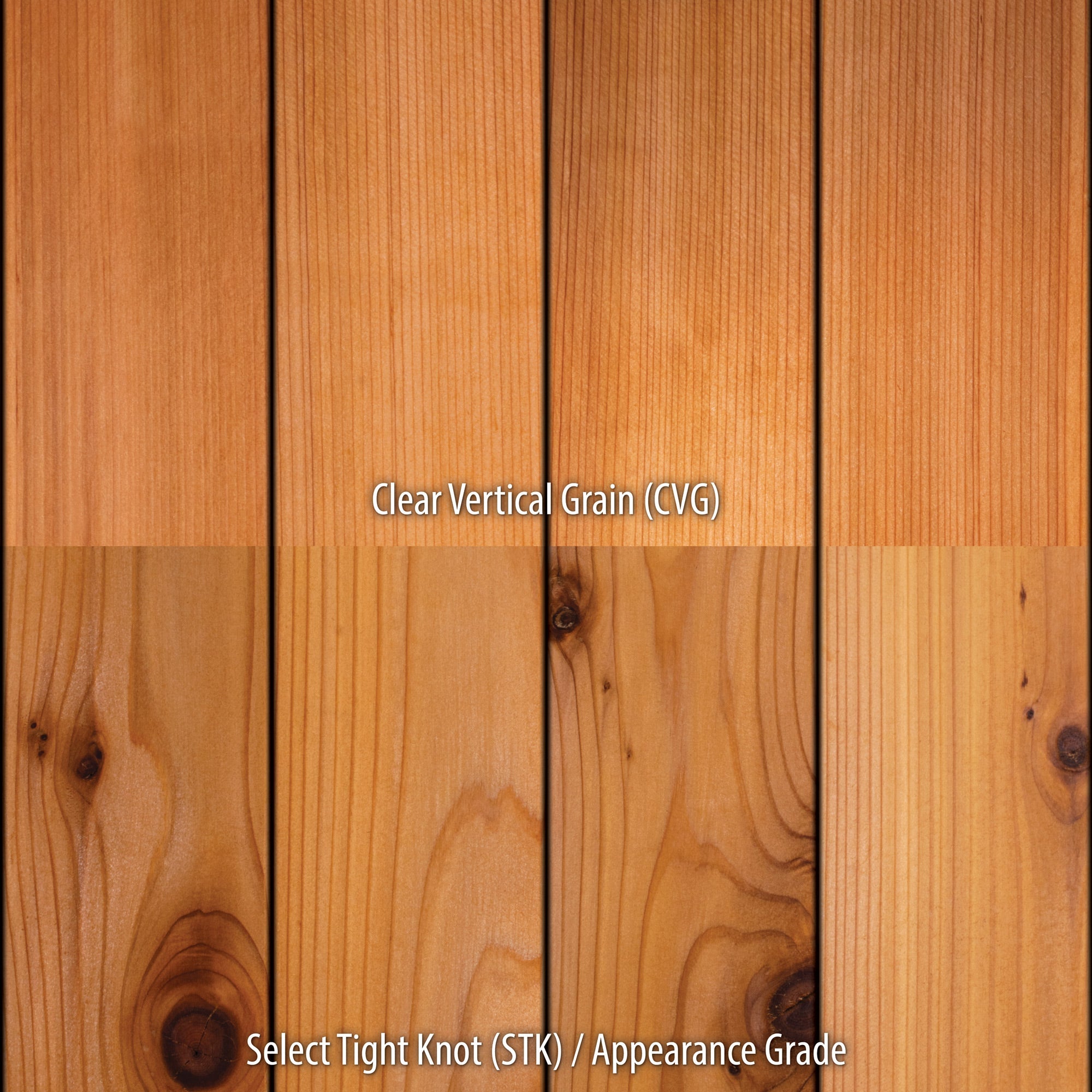 コンペイトウページ 1x6 Western Red Cedar - Sel/Bet - 60° V-Joint T&G/KD – IpeDepot