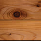 6x6 Western Red Cedar - Select Knotty (STK) Appearance Grade - Rough/Green
