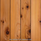 5/4x6 Western Red Cedar 60° V-Joint - Select Knotty (STK) Appearance Grade S4SEE