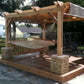 2x6 Western Red Cedar - Select Knotty (STK) Appearance Grade - Rough/KD