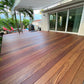 1 x 4 Cumaru One Sided Pre-Grooved Decking