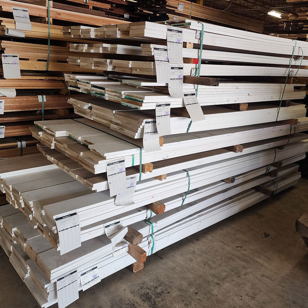 S4S 1x4 Primed Poplar Board (Solid) Bundle FL - Ipe Depot