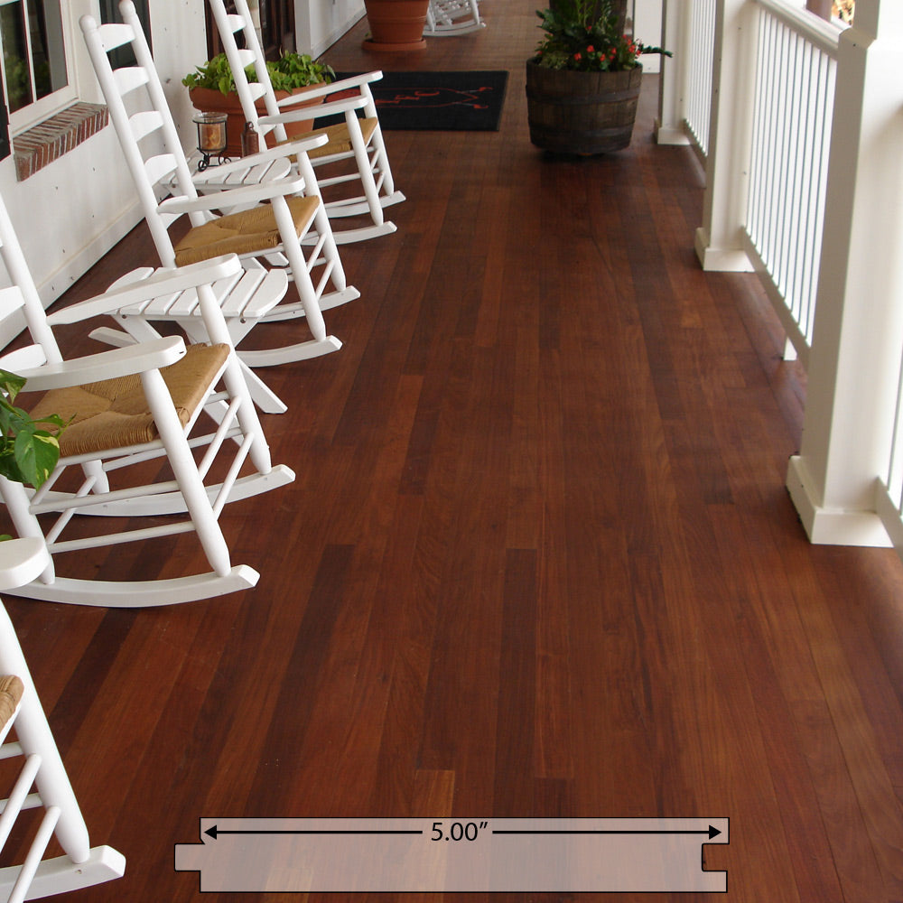 ipe 1x6 T&G porch decking