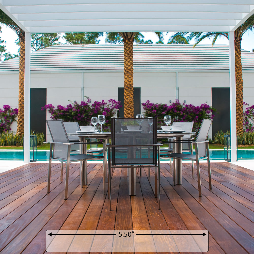 1 x 6 Kiln-Dried Ipe Wood Decking Shorts
